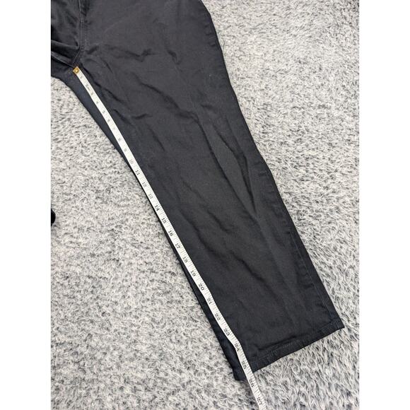 Chicos Jeans Women 3 Black High Rise Normcore Slim Leg Stretch Casual Denim - Picture 9 of 11